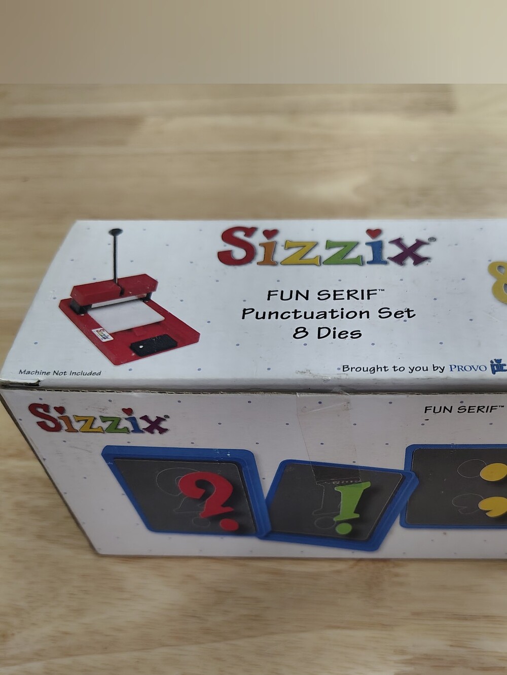 Sizzix Fun Serif Punctuation Set –